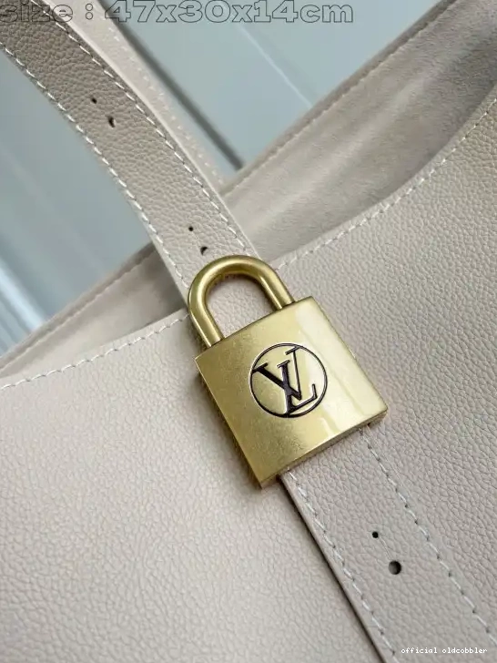 Official oldcobbler MM-47*30*14CM Low LOUIS VUITTON Key Cabas 0629